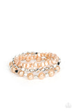 Shoreside Soiree - Brown Bracelet - Paparazzi Accessories