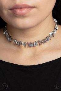 Surreal Shimmer - Silver Necklace – Paparazzi Accessories