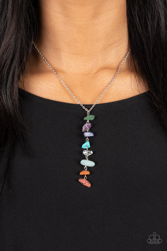 Tranquil Tidings - Multi Necklace - Paparazzi Accessories