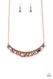 The Only SMOKE-SHOW in Town - Copper Necklace – Paparazzi Accessories