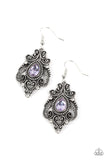 Palace Perfection - Purple Earrings - Paparazzi Accessories