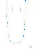 Modern Marina - Blue Necklace - Paparazzi Accessories