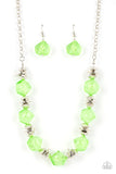 Island Ice - Green Necklace – Paparazzi Accessories