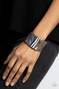 Modern Metallurgy - Black Bracelet – Paparazzi Accessories