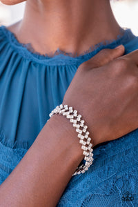 Seize the Sizzle - White Bracelet – Paparazzi Accessories