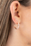 BEVEL Up - Rose Gold Earrings – Paparazzi Accessories