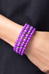 Its a Vibe - Purple Bracelet – Paparazzi Accessories