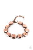 Mind-Blowing Bling - Copper Bracelet - Paparazzi Accessories