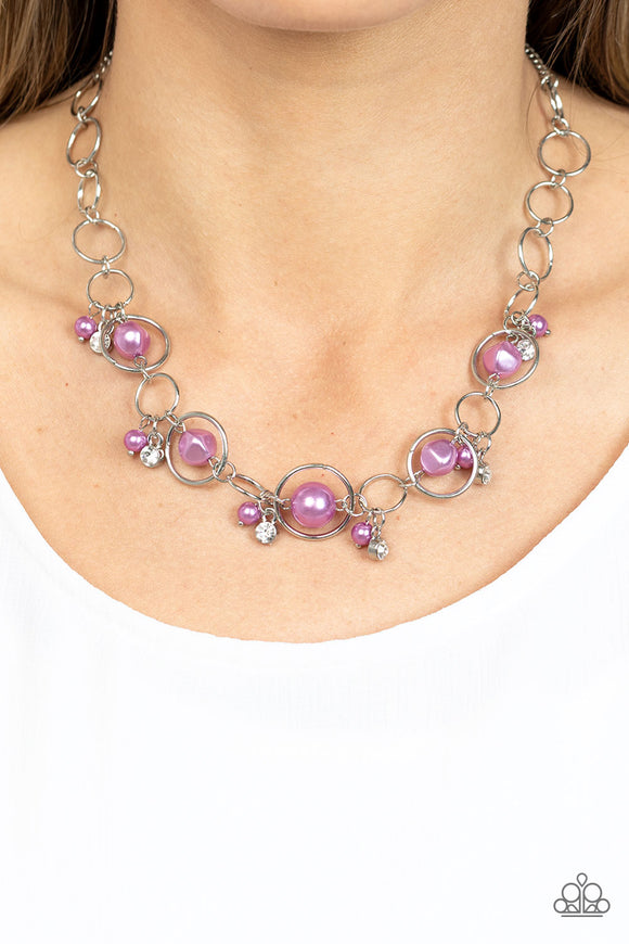 Think of the POSH-ibilities! - Purple Necklace - Paparazzi Accessories