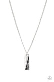 Tag Along - Silver Necklace – Paparazzi Accessories