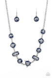 Fleek and Flecked - Blue Necklace – Paparazzi Accessories