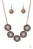 Desert Décor - Copper Necklace – Paparazzi Accessories