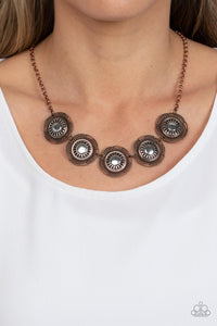 Desert Décor - Copper Necklace – Paparazzi Accessories