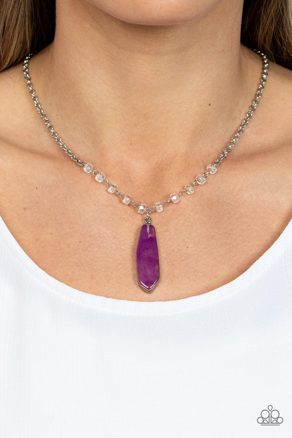 Magical Remedy - Purple Necklace – Paparazzi Accessories
