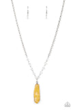 Magical Remedy - Yellow Necklace – Paparazzi Accessories