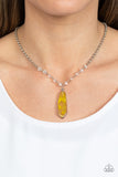 Magical Remedy - Yellow Necklace – Paparazzi Accessories