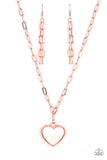 Everlasting Endearment - Copper Necklace – Paparazzi Accessories