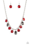 Best Decision Ever - Red Necklace – Paparazzi Accessories