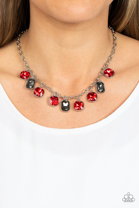 Best Decision Ever - Red Necklace – Paparazzi Accessories