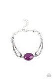 A Quarter Past ZEN - Purple Bracelet – Paparazzi Accessories