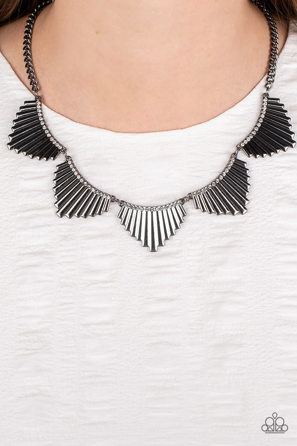 MANE Street - Black Necklace – Paparazzi Accessories