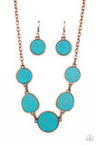Santa Fe Flats - Copper Necklace – Paparazzi Accessories