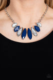 Crystallized Couture - Blue  Necklace - Paparazzi Accessories