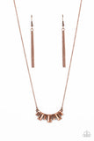 Hype Girl Glamour - Copper Necklace – Paparazzi Accessories