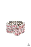 No Flowers Barred - Pink Ring – Paparazzi Accessories