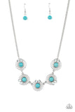 Fully Solar-Powered - Blue Necklace – Paparazzi Accessories