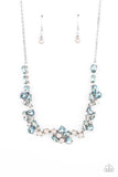 Welcome to the Ice Age - Blue Necklace - Paparazzi Accessories
