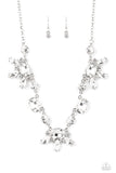 GLOW-trotting Twinkle - White Necklace – Paparazzi Accessories
