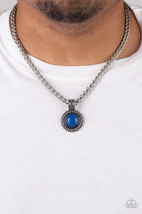 Pendant Dreams - Blue Necklace – Paparazzi Accessories
