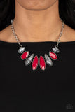 Crystallized Couture - Red Necklace – Paparazzi Accessories