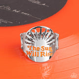 The Dawn After Tomorrow - Orange Ring - Paparazzi Accessories