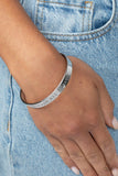 I Stand All Amazed - Silver Bracelet – Paparazzi Accessories