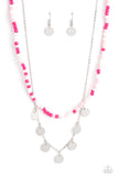 Comet Candy - Pink Necklace – Paparazzi Accessories