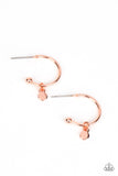 Modern Model - Copper Earrings - Paparazzi Accessories