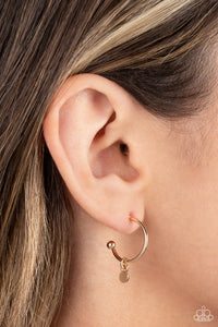 Modern Model - Gold Earrings – Paparazzi Accessories