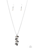 Pearls Before VINE - Silver Necklace - Paparazzi Accessories