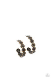 Floral Fad - Brass Earrings – Paparazzi Accessories