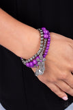Individual Inflorescence - Purple Bracelet – Paparazzi Accessories