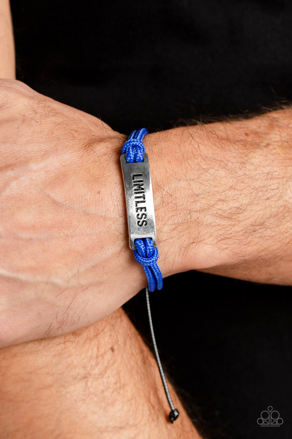 Limitless Layover - Blue Bracelet – Paparazzi Accessories