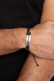 Dare to Fail - Black Bracelet – Paparazzi Accessories