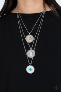 Geographic Grace - Multi Necklace - Paparazzi Accessories