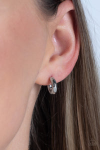 Catwalk Curls - Silver Earrings - Paparazzi Accessories
