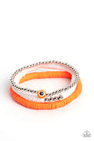 EYE Have A Dream - Orange Bracelet - Paparazzi Accessories