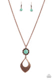 Stone TOLL - Copper Necklace - Paparazzi Accessories