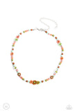 Flower Child Flair - Multi Necklace - Paparazzi Accessories
