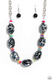 No Laughing SPLATTER - Multi Necklace - Paparazzi Accessories